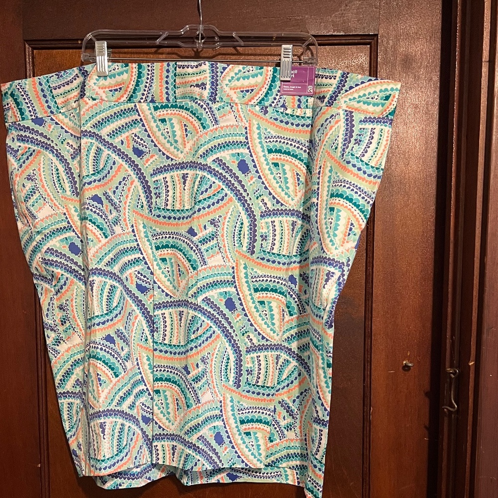 Lane Bryant Pencil Skirt Size 28 NWT